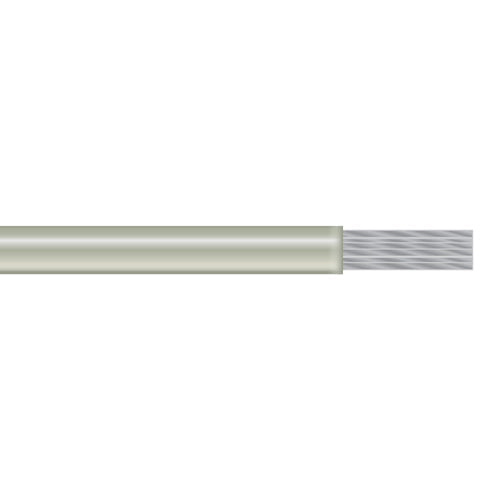1 AWG RW90 Aluminum Wire, White