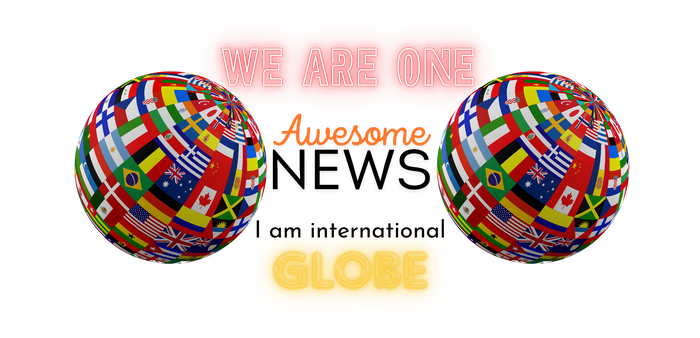 #1-THIS IS PURE GOLD INTERNATIONL GLOBE FLAG 11oz