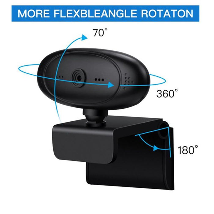 1080P Full HD USB Webcam for PC Desktop & Laptop Web Camera with Microphone