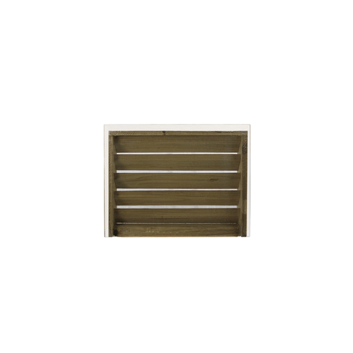 12 X 12 Standard, Square Back PVC Brick Mold Wood Vent - Shed Windows and More, Inc.
