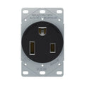 1254BK-BOX | Eaton 50A 250V Receptacle (NEMA 6-50R)