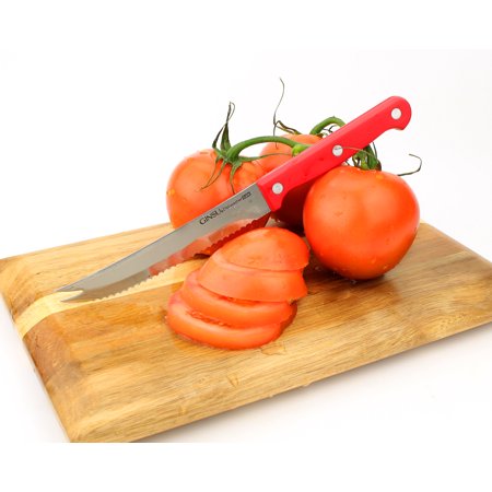 14-Piece Stainless Steel Serrated Knife Set - EK CHIC HOME