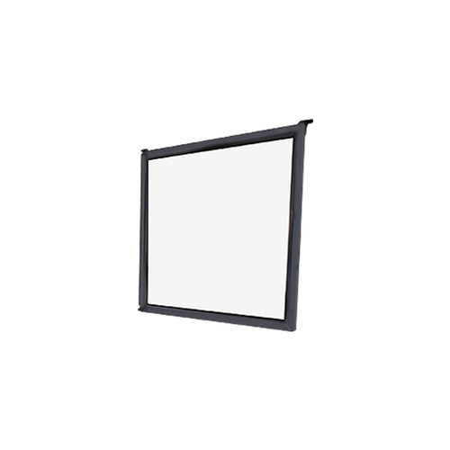 14" x 14" Awning Sash Window Brown with Temper Glass Clear Side