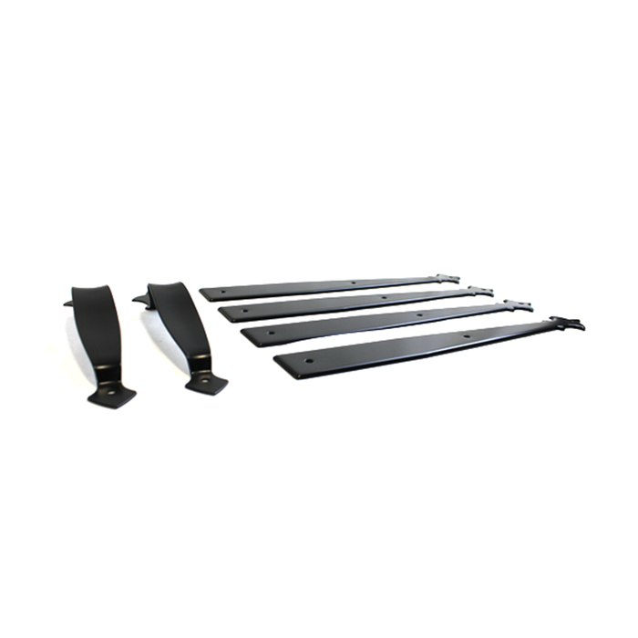 18" Garage Door Dummy Hinges Set of 4 straps & pulls - Shed Windows and More, Inc.