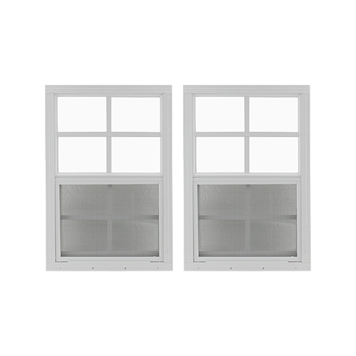 18" x 23" Window with Tempered Glass Bundle White Flush
