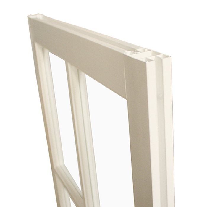 20" x 25" Barn Sash Window with Standard Glass PVC Side