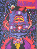 2021 Mastodon - Los Angeles Silkscreen Concert Poster by Ryan Besch