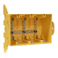 2023R | Non-Metallic Device Box 3-Gang with Flush Bracket