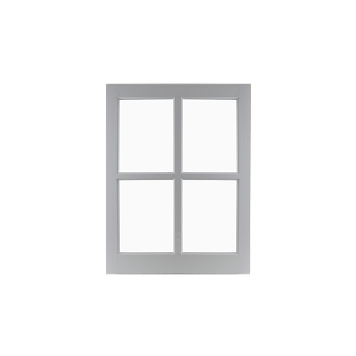 22" x 29" Barn Sash Window with Standard Glass PVC