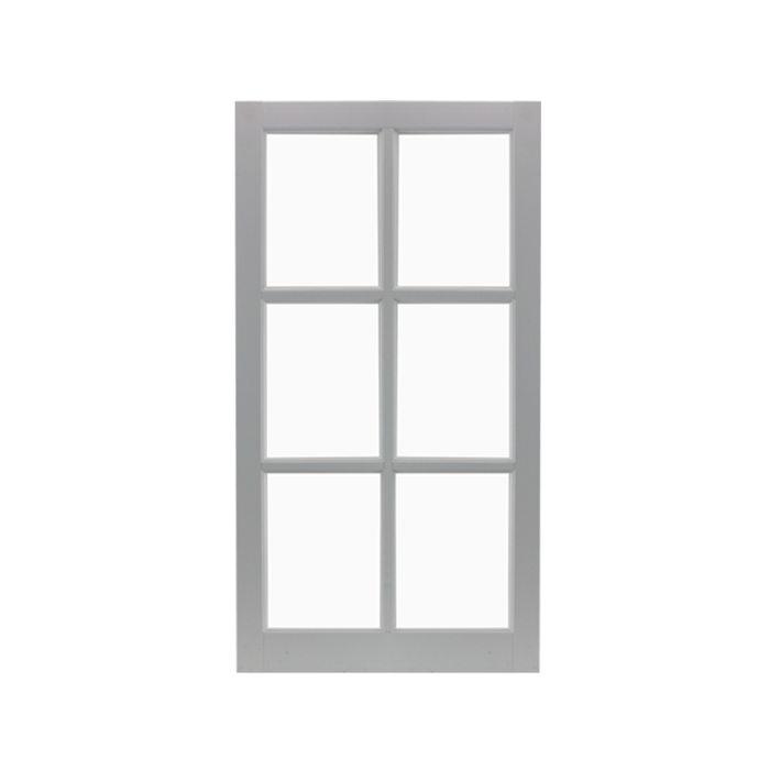 22" x 41" Barn Sash Window with Standard Glass PVC