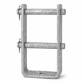 2314CL | Hydel Double Clevis Extended, 1 Hole