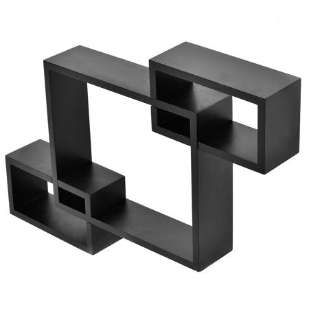 3 Rect Boxe Floating Shelf Wall Mounted - EK CHIC HOME