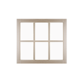 31" x 29" Barn Sash Window with Standard Glass Wood