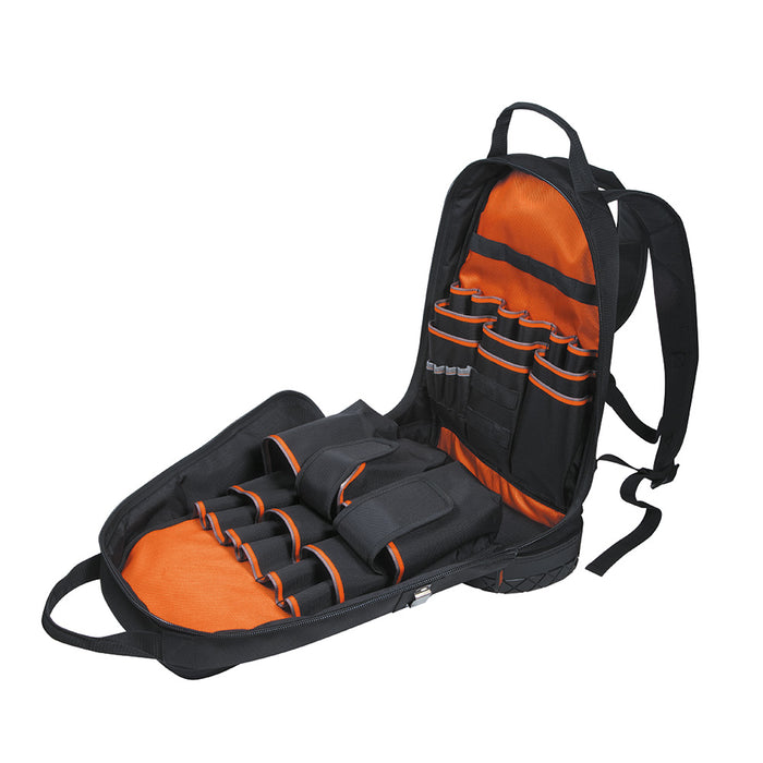 55421BP-14 | Klein Tools Tradesman Pro™ Tool Backpack, 39 Pockets