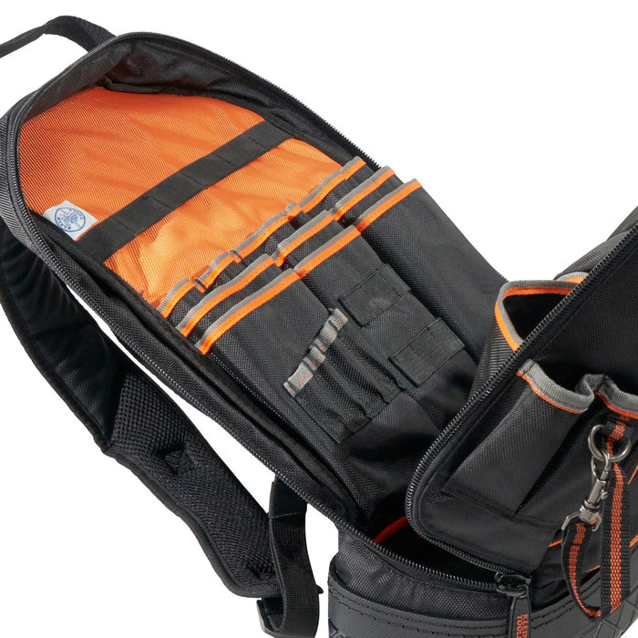 55421BP-14 | Klein Tools Tradesman Pro™ Tool Backpack, 39 Pockets