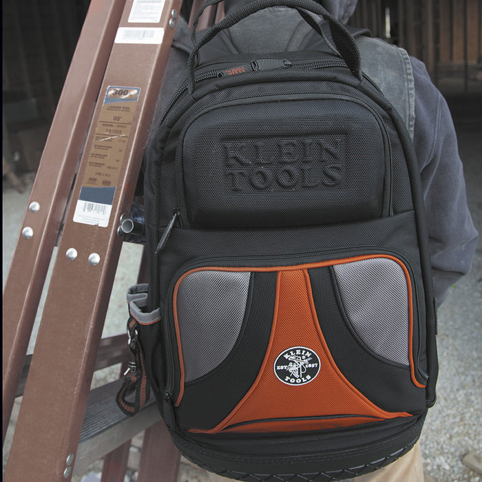 55421BP-14 | Klein Tools Tradesman Pro™ Tool Backpack, 39 Pockets