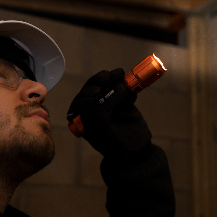 56413 | Klein Tools Rechargeable 2-Color LED Flashlight with Holster