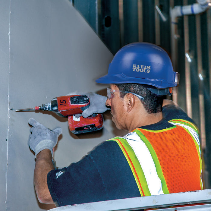60100 | Klein Tools Non‑Vented Cap Style Hard Hat, Class E Protection