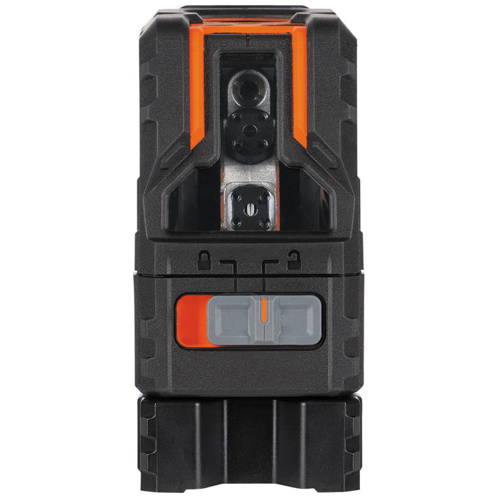 93LCLGR | Klein Tools Rechargeable Green Cross-Line Laser Level with Red Plumb, 165 ft