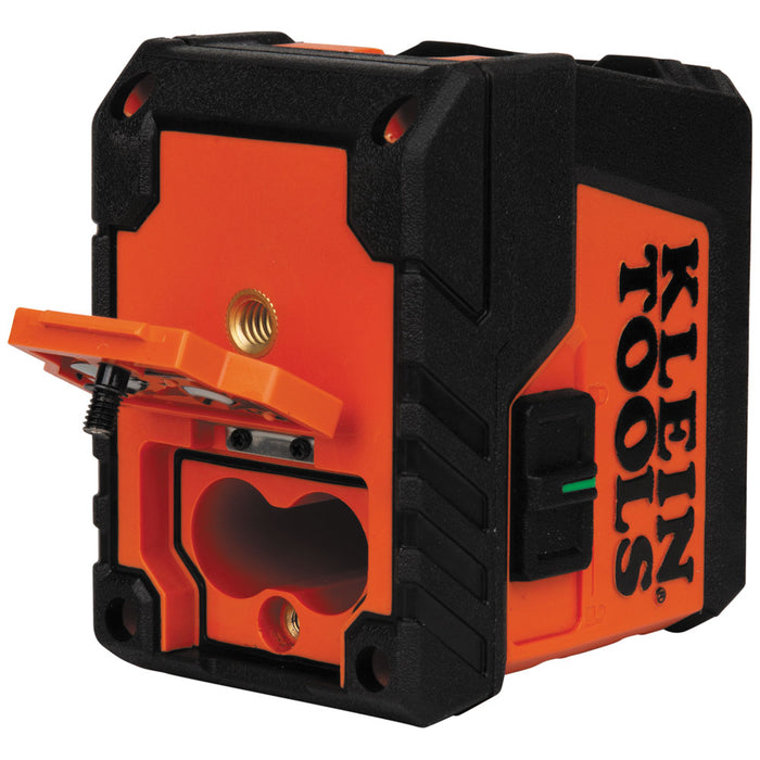 93MCLG | Klein Tools Green Mini Cross-Line Self-Leveling Laser Level, 50-Foot