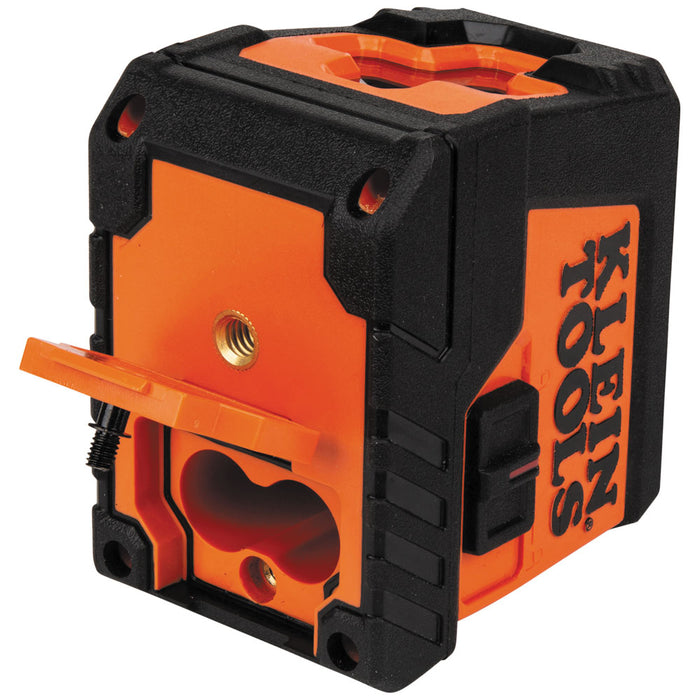 93MCLS | Klein Tools Red Compact Cross-Line Self-Leveling Laser Level, 35ft