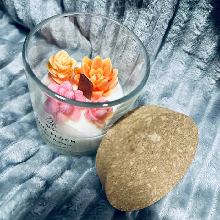 Mini Bloom Soy Candle | Apricot Blossom
