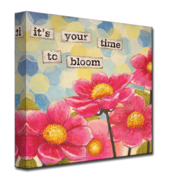 'Affirmation No. 2' Wrapped Canvas Wall Art