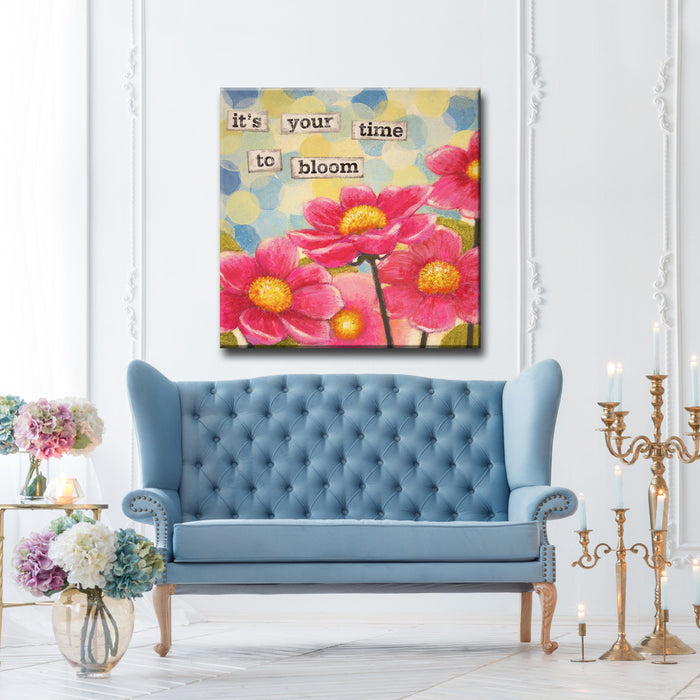 'Affirmation No. 2' Wrapped Canvas Wall Art