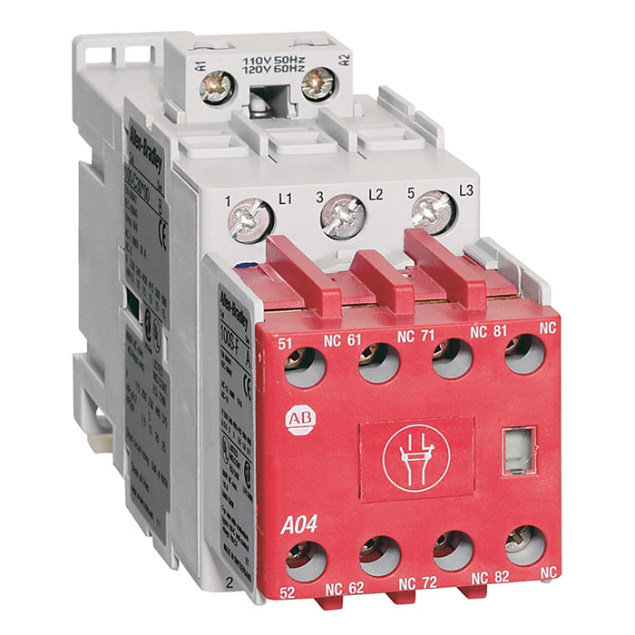 Allen-Bradley 100S-C16EJ32C Safety Contactor, 16 Amp, 24V DC Coil