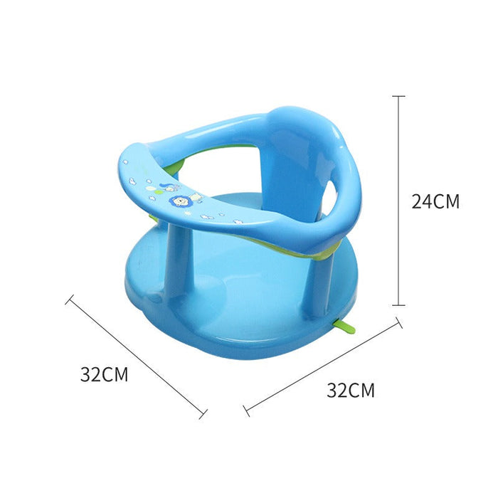 Anti-Slip Suction Cup Newborn Baby Bath Chair & Stool