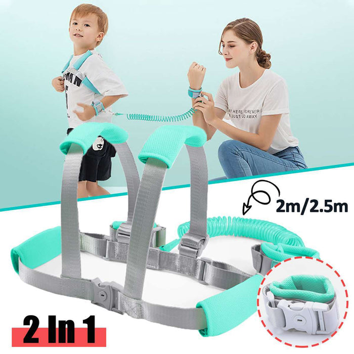 Anti-Wandering Baby Safety Harness Backpack & Leash