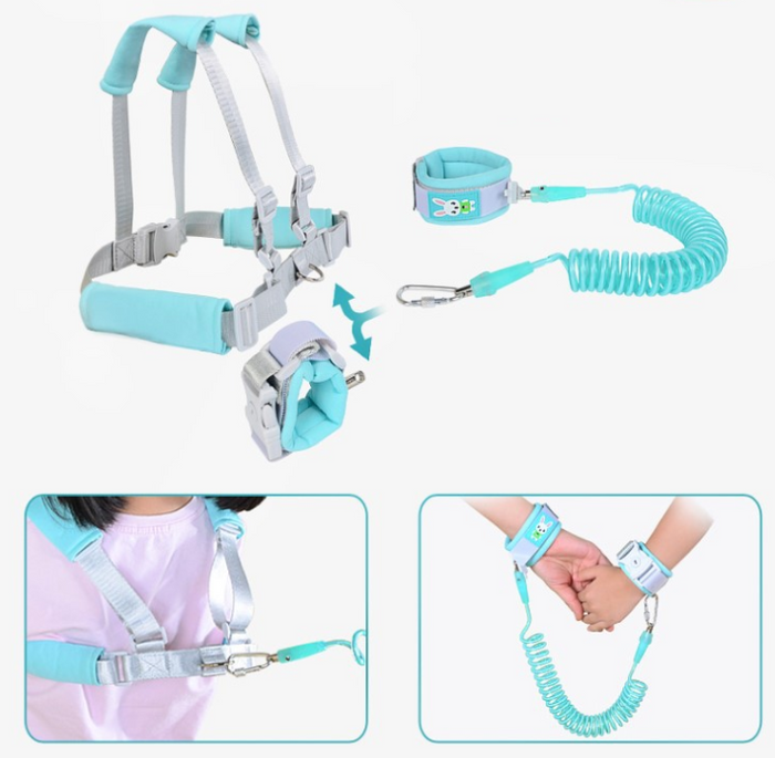 Anti-Wandering Baby Safety Harness Backpack & Leash