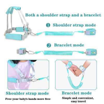 Anti-Wandering Baby Safety Harness Backpack & Leash