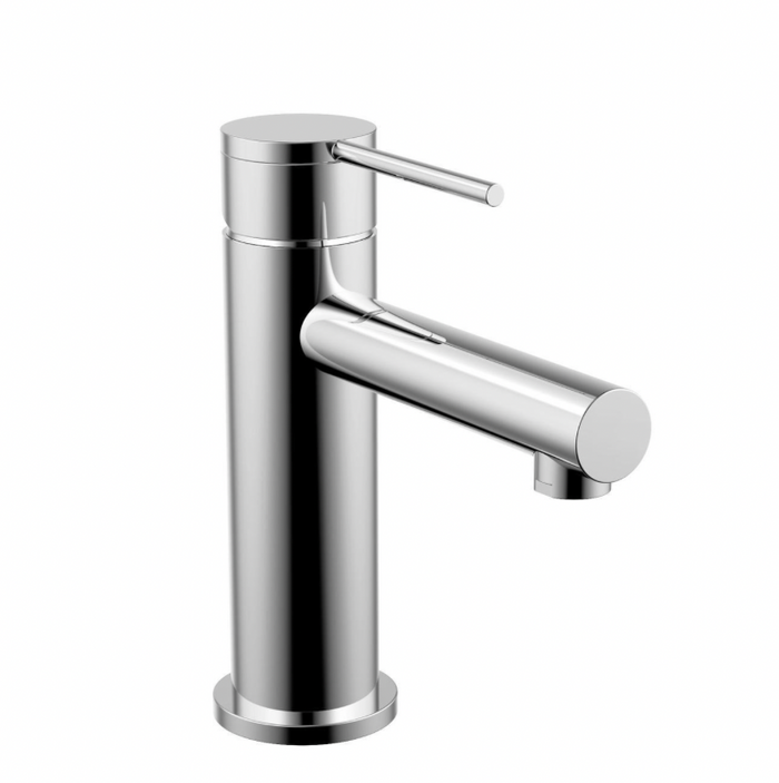 Aquatica Point Basin Mixer Chrome / Black