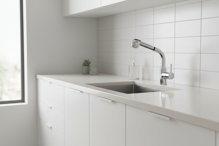 Aquatica Xera Sink Mixer Pullout Spray Chrome