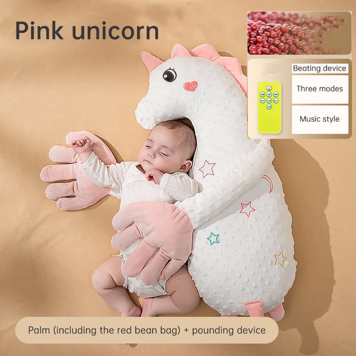 Baby Anti-Moros Reflex Soothing Sleep Pillow & Patting Toy