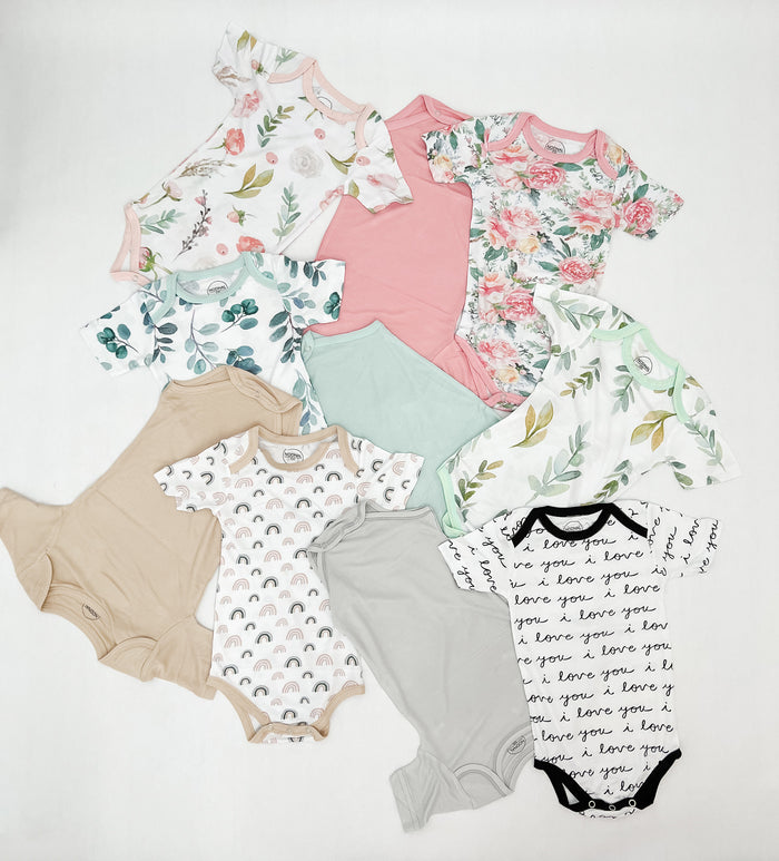 Bamboo Bodysuit in Tidewater