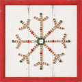 Beaded Snowflake Sign