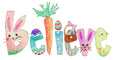 Believe Easter Pillow Swap