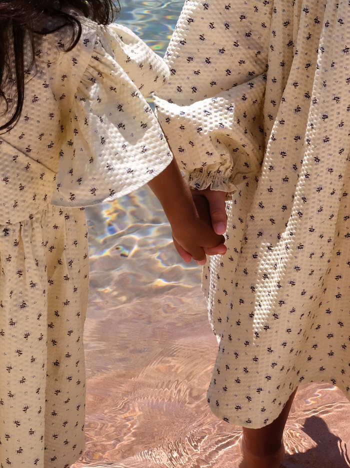 Bitsy dress - point bleu