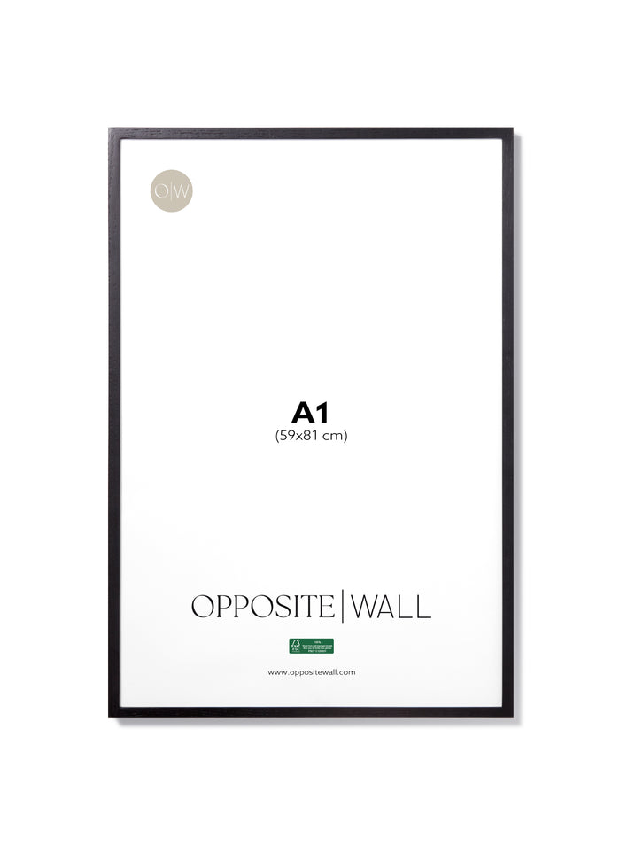 Black Oak Frame, A1 | 59x84 cm