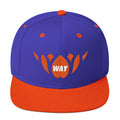 Blue & Orange-Snapback Hat