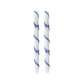Blue Ribbon Bow Taper Candles (Set of 2) - bubblegum market