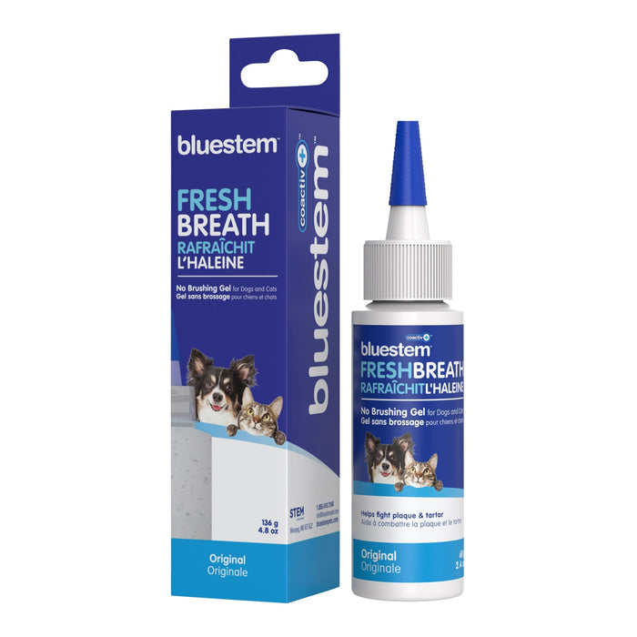Bluestem Coactiv+ No Brushing Dental Gel for Cats & Dogs