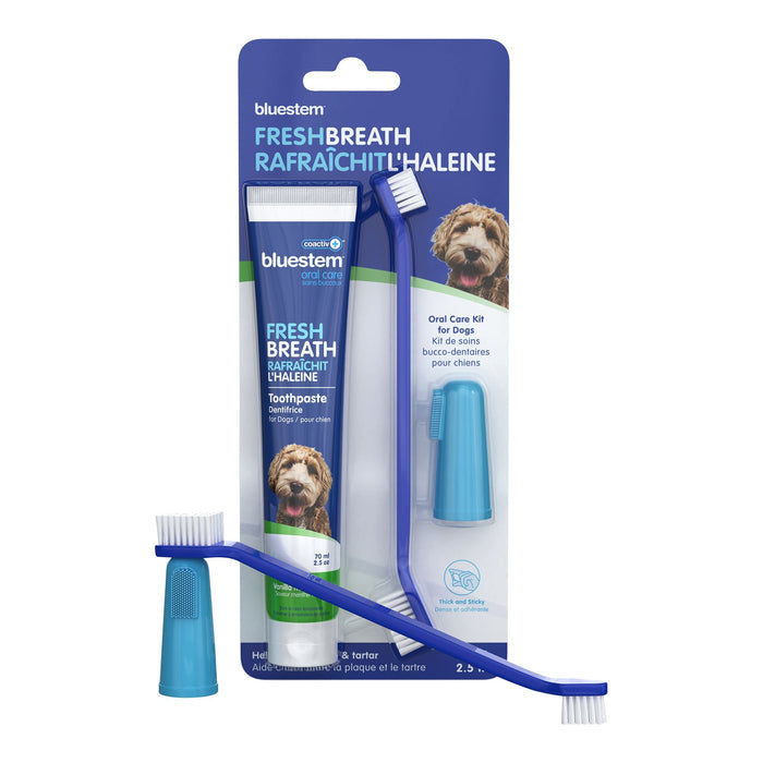Bluestem Coactiv+ Oral Dental Kit for Cats and Dogs