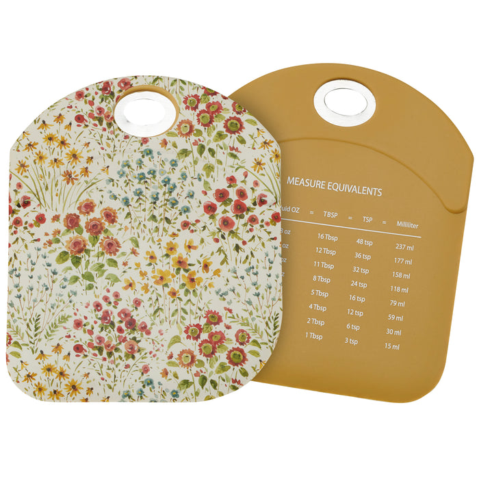 Bowl Scraper- Fall Wildflower