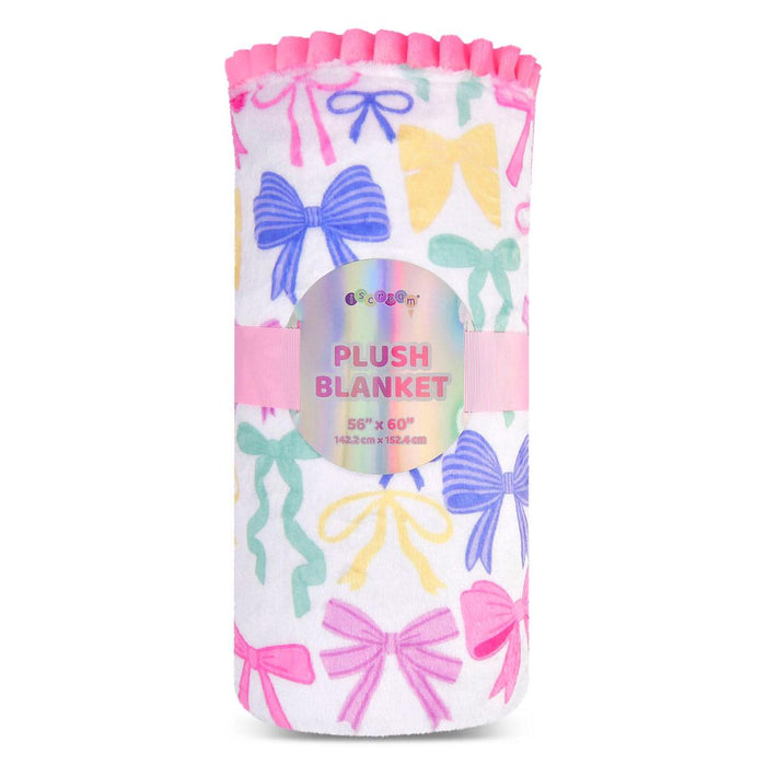 Bows Plush Blanket