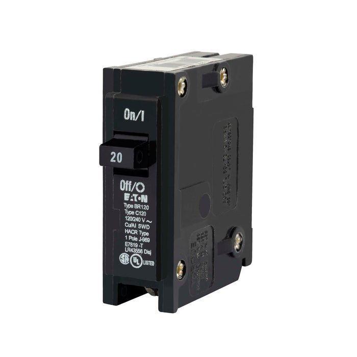 BR120 - Eaton Cutler-Hammer 20 Amp Single Pole Circuit Breaker