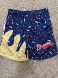 Braves Drip Shorts