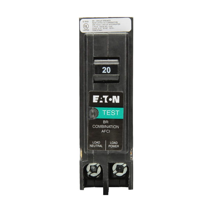 BRP115AFC | Eaton 15 Amp Single Pole Arc Fault (AFCI) Circuit Breaker